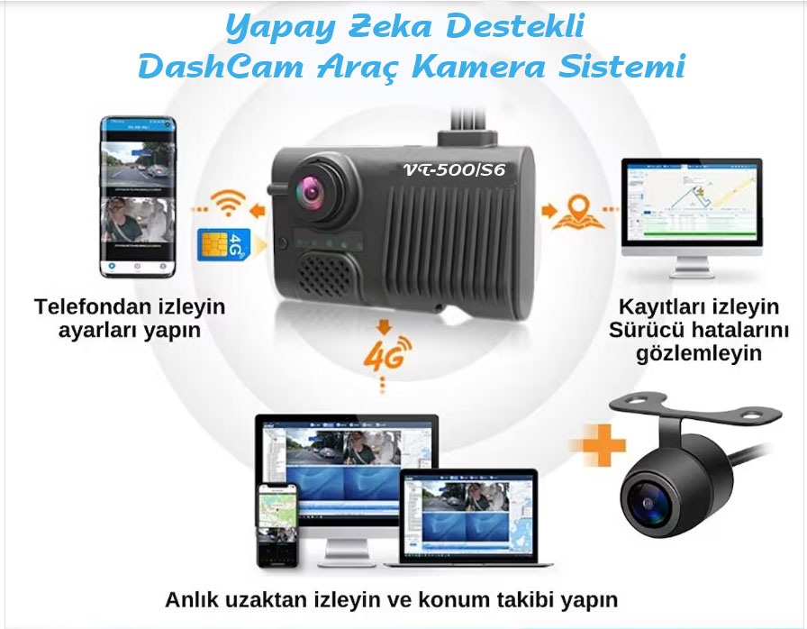 VT-500 HD Online Araç Kamera Sistemleri